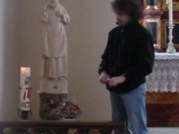 Werdegang der Statue in Bulgenbach
